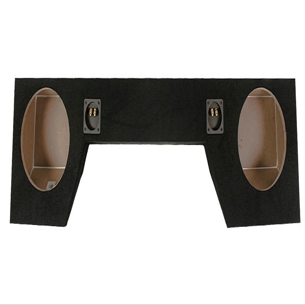 American Sound Connection 2X10DTB-QUAD-19UP Compatible with Dodge Ram Quad Cab Truck 2019-2025 Dual 10" Sub Box Enclosure