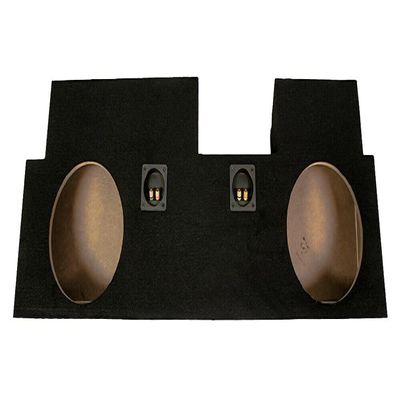 American Sound Connection ASC Compatible with 2019-2025 Jeep Gladiator 2X10JEEP-GLAD Dual 10" Subwoofer Box Enclosure