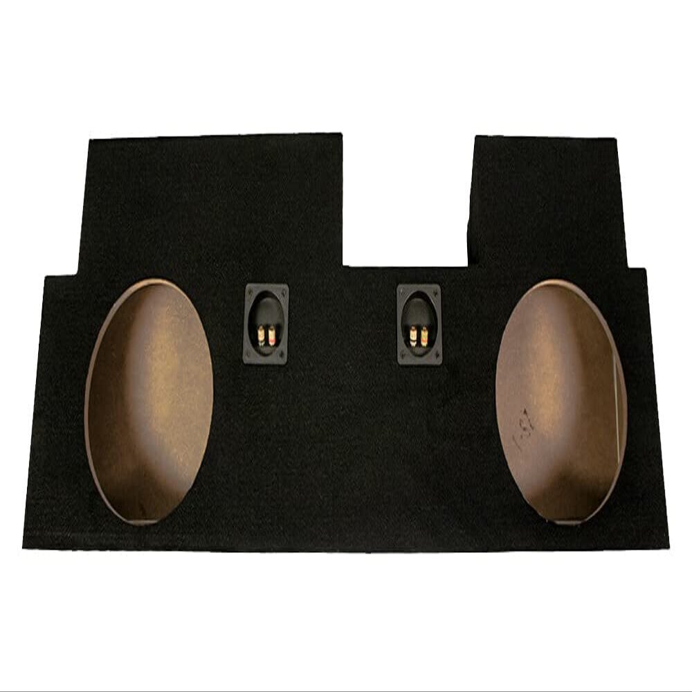 American Sound Connection ASC Compatible with 2019-2025 Jeep Gladiator 2X10JEEP-GLAD Dual 10" Subwoofer Box Enclosure