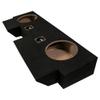 American Sound Connection ASC Compatible with 2019-2025 Jeep Gladiator 2X10JEEP-GLAD Dual 10" Subwoofer Box Enclosure view 3