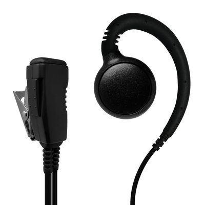 SHEEPDOG MICROPHONES Swivel Earloop Earpiece Microphone, Compatible with Kenwood PKT-23 ProTalk, Commercial-Grade