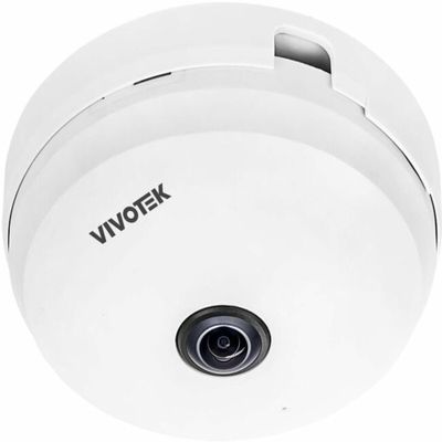Vivotek - FE9180-H-V2 - Vivotek FE9180-H-v2 5 Megapixel Indoor Network Camera - Color - Fisheye - TAA Compliant - Night Vision - H.265, H.264, MJPEG - 2688 x 1944 - 1.16 mm Fixed Lens - 30 fps - CMOS