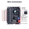 30W Voice Playback Module, PEMENOL DC 9-24V Voice Broadcast Device 9 Trigger Interfaces 8 I/O Trigger Modes MP3 Music Player Support TF Card 32G Max for Speaker Module DIY Kit view 4