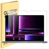 MUBUY-GOL Screen Protector for MacBook Pro 14 Inch (2021-2025, M1-M5, Pro, Max) Tempered Glass Screen Protector 9H Hardness Anti-Fingerprint view 1