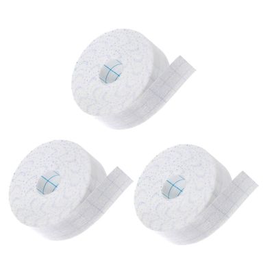 FRCOLOR 3rolls Self-Adhesive Sweat Absorption Pads for Hats Breathable Liner for Control Portable Sweat Protectors for Sports and Daily Use
