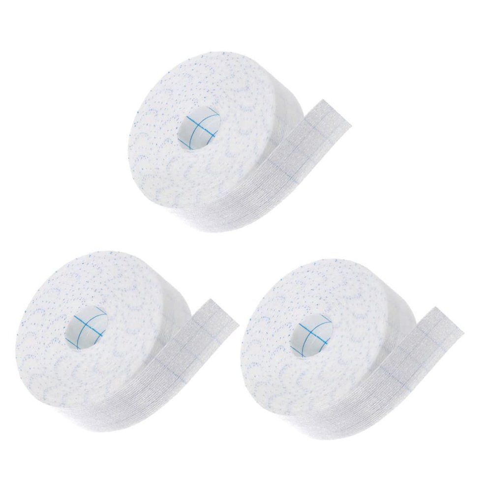 FRCOLOR 3rolls Self-Adhesive Sweat Absorption Pads for Hats Breathable Liner for Control Portable Sweat Protectors for Sports and Daily Use