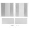 Split Type 1.25-1.5mm Aluminum Project Box,68x145x150mm Matte Silver Enclosure Case DIY Analyzer HiFi Amplifier Casing,Heat Dissipation Aluminum Casing view 1