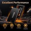 Ediloca 2TB SSD Internal Solid State Drive 2.5" SATA III 6Gb/s, 550MB/s Read Speed 3D TLC NAND, 2TB SATA SSD PC/Laptop Upgrade, Shock-Resistant & Drop-Proof(ES106) view 2