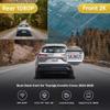 Fitcamx Front 2K+Rear 1080P Dash Cam Adapts for Toyota Corolla Cross 2023-2026 Hybrid (NOT Corolla), OEM Style, Dual HD Video, Built-in WiFi & APP, Loop Recording, G-Sensor, Easy to Use, 64GB Card view 2