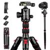 Camera Tripod, 80" Aluminum Heavy Duty Camera Tripod Stand with 360 Ball Head, Phone Holder & Carry Bag, Professional Camera Tripods & Monopods for Camera, Phone, 34lb Max Load view 1