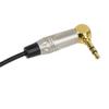 Foto&Tech Timecode Sync Cable BNC to DSLR 3.5mm Mini-Jack Cable Right Angle, 11.8 Inch (30CM), Black view 2