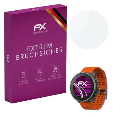 atFoliX Plastic Glass Protective Film compatible with Suunto Vertical, 9H Hybrid-Glass FX Screen Protector
