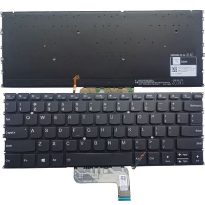 5CB0Z69768 New Backlit US Keyboard for Lenovo Yoga 9-14ITL5 82BG000CUS/82BG0090US with Palmrest Upper Cover (Black Keyboard)