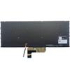 5CB0Z69768 New Backlit US Keyboard for Lenovo Yoga 9-14ITL5 82BG000CUS/82BG0090US with Palmrest Upper Cover (Black Keyboard) view 3