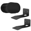 Growalleter Metal Wall Mount for Sonos Era 300 Speaker, Stand Space-Saving Compatible with Era 300 Speaker (Black-2PCS) view 1