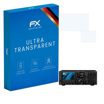 atFoliX Screen Protection Film compatible with Kenwood TS-990s Screen Protector, ultra-clear FX Protective Film (Set of 3)