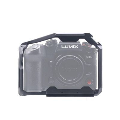 Anntery GH6 Cage for Panasonic Lumix GH6 Camera Full Cage with Non Slip Silicone Mat -A010