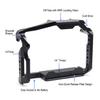 Anntery GH6 Cage for Panasonic Lumix GH6 Camera Full Cage with Non Slip Silicone Mat -A010 view 2