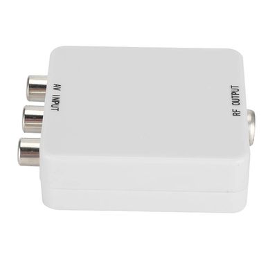 Ciciglow Mini AV to RF Signal Converter Adapter, Portable, Flexible, and Easy to Use