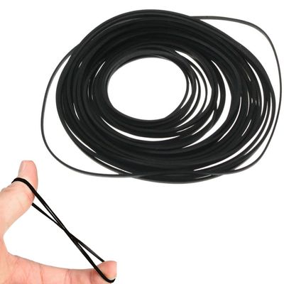 50Pcs Recorder Rubber Belts, Cassette Recorder Repair Rubber Belts 40-135 MM (1MM Width)