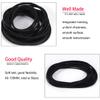 50Pcs Recorder Rubber Belts, Cassette Recorder Repair Rubber Belts 40-135 MM (1MM Width) view 3