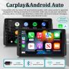 Android Car Stereo for Dodge Grand Caravan 2011-2020 and for Chrysler Grand Voyager 2011-2015 with Wireless Carplay & Android Auto, 9 Inch Touchscreen Car Radio with GPS/WiFi/SWC+AHD Backup Camera view 3