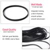 50Pcs Recorder Rubber Belts, Cassette Recorder Repair Rubber Belts 40-135 MM (4MM Width) view 4