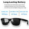 Meagtlva Bluetooth Glasses for Men and Women,Smart Audio Sunglasses,Blue Light Blocking,Open Ear Speaker and Hand Free Music Call Compatible with Smartphones (Sun Lens) view 4