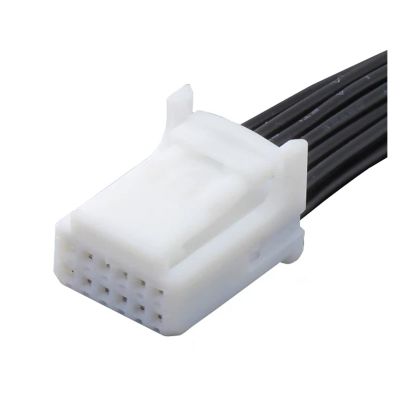 Artemisia 4 8 12 16 24 32 40 Pin AMP 0.7MM Auto Navigation Reversing Mirror Audio Vehicle Central Control Plug Connector Wiring Harness (Color : 12P Female, Size : 1Pc)