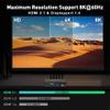 2 Port Dual Monitor DisplayPort HDMI KVM Switch 8K @60Hz, 4K @120Hz, USB 3.0 DP+HDMI KVM Switcher 2 in 2 Out for 2 Computers 2 Monitors with 4 Ports USB 3.0 Support Copy and Extended Display view 4