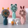 GRAWIT Mini Hand-held Cartoon Fan Corporate Gifts, Students Portable and Practical USB Charging Dormitory Netflix Small Fan Pinkantlers view 2