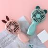 GRAWIT Mini Hand-held Cartoon Fan Corporate Gifts, Students Portable and Practical USB Charging Dormitory Netflix Small Fan Pinkantlers view 3