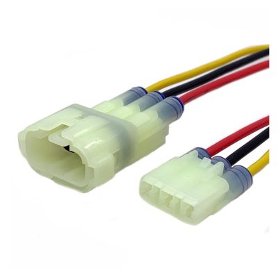 Artemisia 2 3 4 6 Pin 2.2MM Sumitomo HM 090 Auto Reversing Radar Waterproof Electrical Connector Wire Harness Male Female Plug 6187-2801 (Color : 3P Wire Harness, Size : 1 Pc with 15cm Wire)