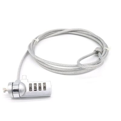 KOFORD 4 Digit Password Notebook Laptop Computer Security Lock Cable Chain for Laptop Notebook PC Anti-Theft keyless Entry Door Lock Latch