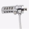 KOFORD 4 Digit Password Notebook Laptop Computer Security Lock Cable Chain for Laptop Notebook PC Anti-Theft keyless Entry Door Lock Latch view 2