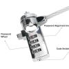 KOFORD 4 Digit Password Notebook Laptop Computer Security Lock Cable Chain for Laptop Notebook PC Anti-Theft keyless Entry Door Lock Latch view 4