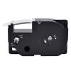 USUPERINK 4 Pack Compatible for XR-18X XR-18X2S Black on Clear 18mm Label IT Tape Cartridge for CW-L300 KL-120 KL-HD1 KL-430 KL-750 KL-780 EZ Label Printer view 4