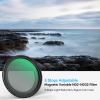 SmallRig 52mm Magnetic Variable ND Filter ND2-ND32 (1-5 Stops) No X Cross HD Optical Glass Waterproof Scratch Resistant Magnetic Adjustable Neutral Density Filter for Phone - 4215 view 2