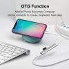 YSJJZRL USB/Type C Hub 3/4 Ports, USB/Type C Male to USB/Type C Female Hub with 3/4 USB USB C Splitter (Silver,USB-3 USB) view 4