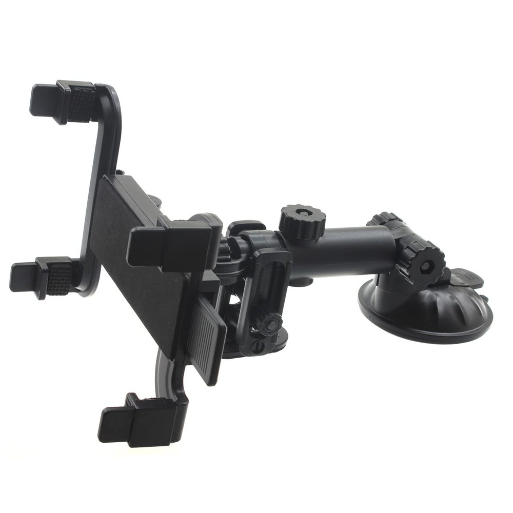 Selna Tablet Holder Car Mount Compatible with Amazon Fire HD 8 Kids Pro (2022 Release),Edition (2020 Release),10 Kids Edition (2021 Release),7 (2022 Release) - Dash Cradle Dock Rotating Telescopic