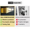 homeshadows Attendance Simulator - DIY Home Security System That Casts Shadows on Curtains or Walls to Deter burglars Before They Try to Break in - Security Light for Home Safety - Black view 4