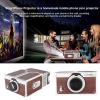 Leftwei DIY Cardboard Smartphone Projector, Mini Home Theater Portable Smart Mobile Phone Projector Small Home Cinema Phone Screen Magnifier Support 8X Image Magnification view 3
