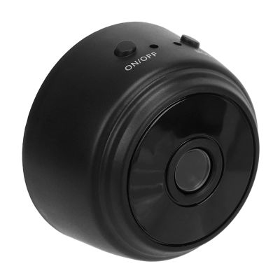 A9 Mini Camera, 1080P HD IP Camera with Magnetic Back Cover, Home Security Mini Camcorder Micro Video Surveillance Camera (Black)