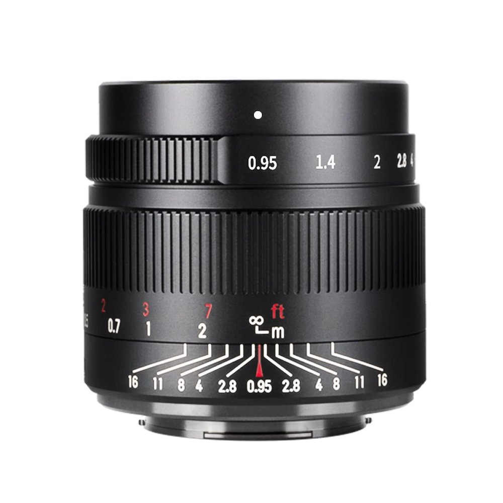 7artisans 35mm F0.95 Large Aperture APS-C Fixed Lens Compatible for M43 Mount Mirrorless CameraPanasonic/Olympus Manual Focus