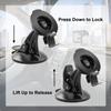 Goodsby Suction Cup Windshield Bracket Cradle Mount Replacement for Garmin Nuvi 2457LMT 2497LMT 2539LMT 2557LMT 2558LMTHD 2558LMT 2577LT 2589LMT 2597LM 2597LMT 2598LMTHD 2599LMTHD view 4