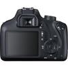 Canon EOS Rebel T100/4000D DSLR Camera w EF-S 18-55mm F/3.5-5.6 Zoom Lens EF 75-300mm III Lens+case+128Memory Cards (24PC) (Renewed) view 3