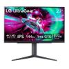 LG 27" Ultragear 4K UHD (3840x2160) Gaming Monitor, 144Hz, 1ms, VESA DisplayHDR 400, G-SYNC and AMD FreeSync Premium, HDMI 2.1, DisplayPort, 4-Pole HP Out DTS HP:X, Tilt/Height/Pivot Stand, Black view 1
