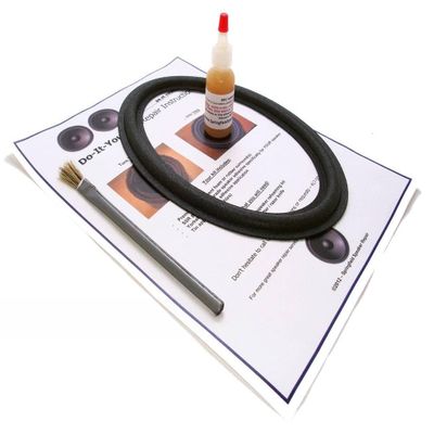 1 Flat-Attach 6" x 9" Speaker Foam Surround Repair Kit