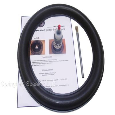 Springfield Subwoofer Foam Surround Edge Repair Kit - 1 Subwoofer Kit - 13 Inch - Compatible with ONLY 13W6v2