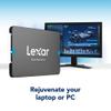 Lexar 1.92TB NQ100 SSD 2.5 Inch SATA III Internal Solid State Drive, Up to 550MB/s Read, Gray (LNQ100X1920-RNNNU) view 4